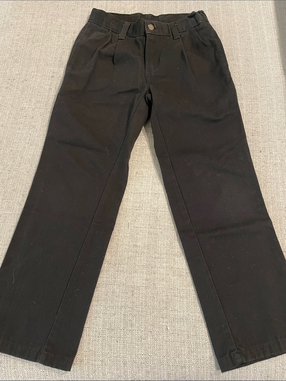 Chaps Black Kids Casual Chino Pants